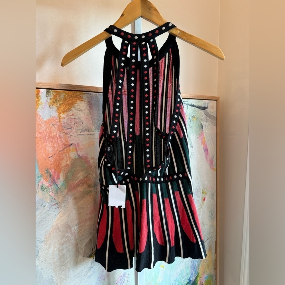Missoni Black and Pink Striped Top - Picture 7 of 9